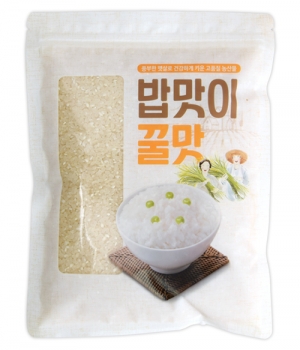 밥맛이 꿀맛(쌀)  지퍼형 30 x 44 / (4~5kg)